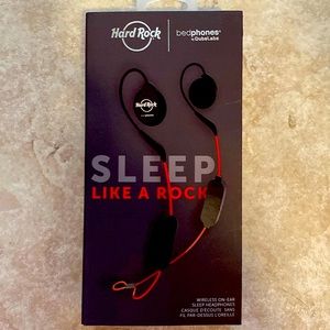 ⭐️🆕HardRock BedPhones by DubsLabs Bluetooth Slim Headphones NWT